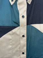 New Men’s Cowboy Threads Multiple Color Short Sleeve Button Up Medium B-84