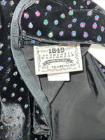 New Women’s 1849 Authentic Ranchwear Black Multicolor Long Sleeve Shirt S WW-19