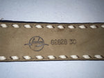 New Red Genuine Leather Longhorn Weaved And Tooled 30” Belt #82828 Z-49