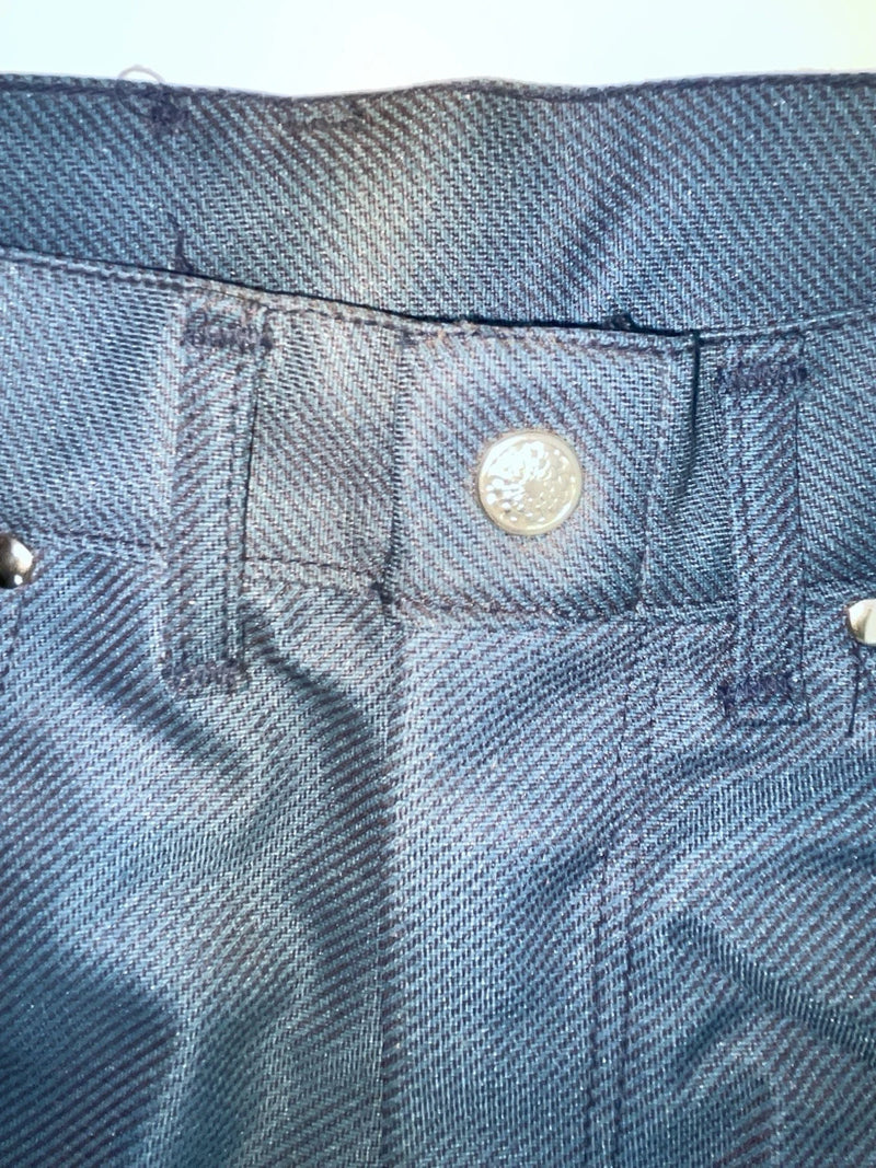 New Vintage Blue Miller Polyester Pants #2624 VV-65