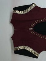 New Women’s Valencia Purple Vest Large #69479 UU-54