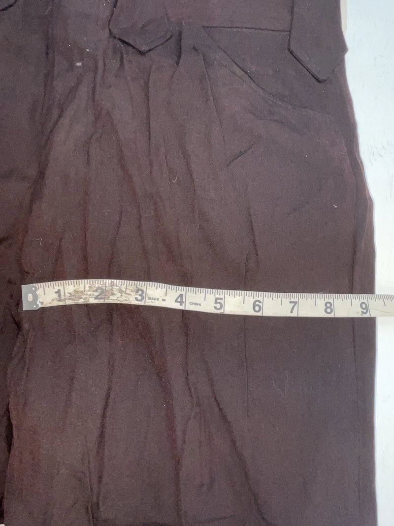 New Vintage Maroon Karman Polyester Pants #101 SS-43