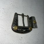 New Women’s Gold Silver Belt Loop And Buckle. 050586 A-127