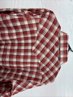 New Men’s Champion Westerns Red Plaid Long Sleeve Pearl Snap 16 X 35 Large Q-84