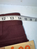 New Vintage Red Lee Polyester Pants #2004061 ZZ-11
