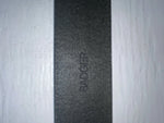 New Black Genuine leather Badger Tooled 50” Belt #B1551XL NN-96