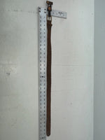 New Brown Genuine Leather Chambers Braided 28” Belt NN-45
