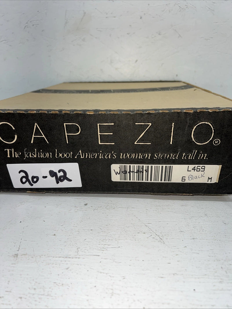 New Women’s Black Capezio Cowboy Boots. L469 6 M. 20-92