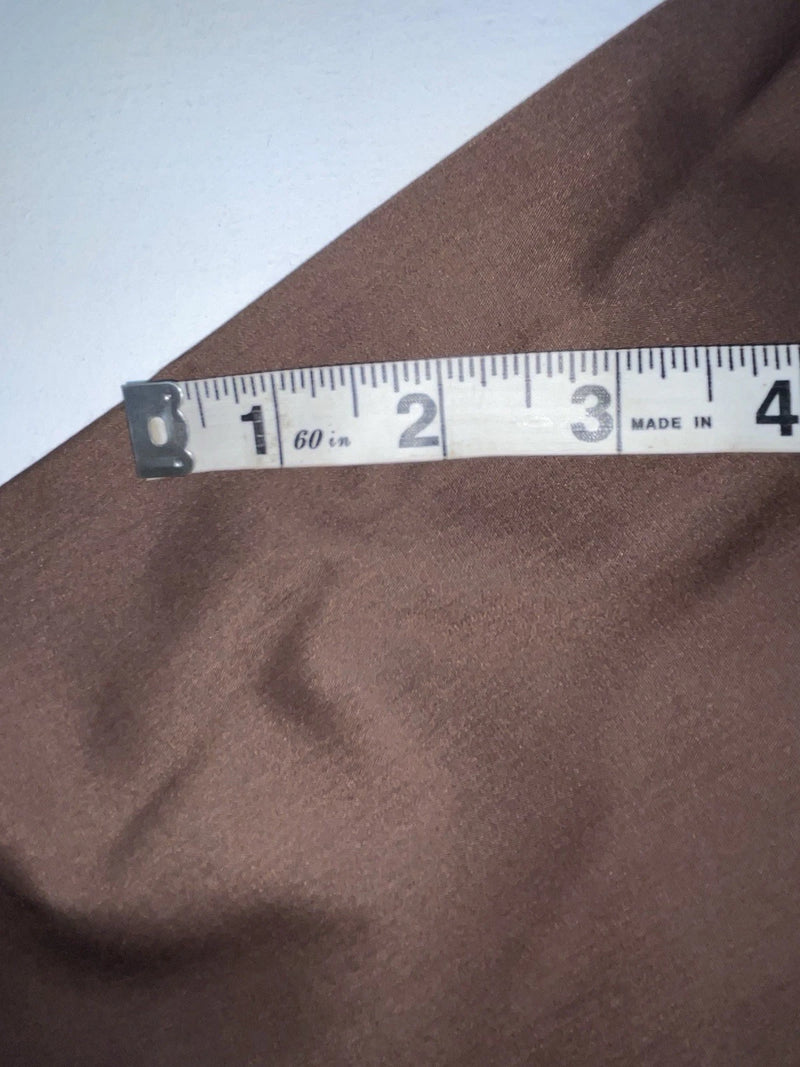 New Women’s Brown Panhandle Slim Long Sleeve Button Up Shirt #3334 3B-89