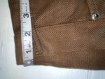 New Vintage Brown Miller Polyester Pants #2624 3A-79