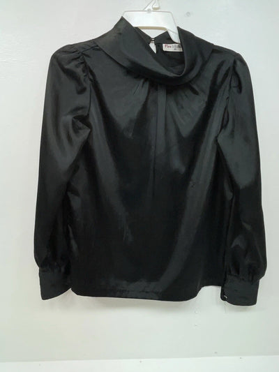 New Women’s Black Fire Islander Long Sleeve Shirt M #17463 3B-23