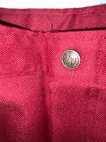 New Vintage Red Dickson Jenkins Polyester Pants #5534 3A-45