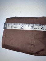 New Women’s Brown Panhandle Slim Long Sleeve Button Up Shirt #3334 3B-89