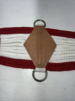 New Red White ABETTA 15 Strand 28” Cinch U-21