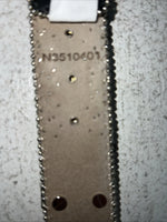 New Black Genuine Leather Blazin Roxx Cross Bling M Belt #N3510401 Z-1