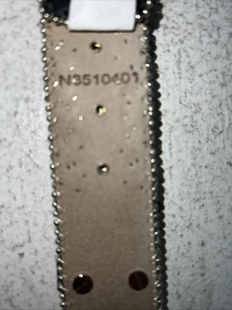 New Black Genuine Leather Blazin Roxx Cross Bling M Belt #N3510401 Z-1