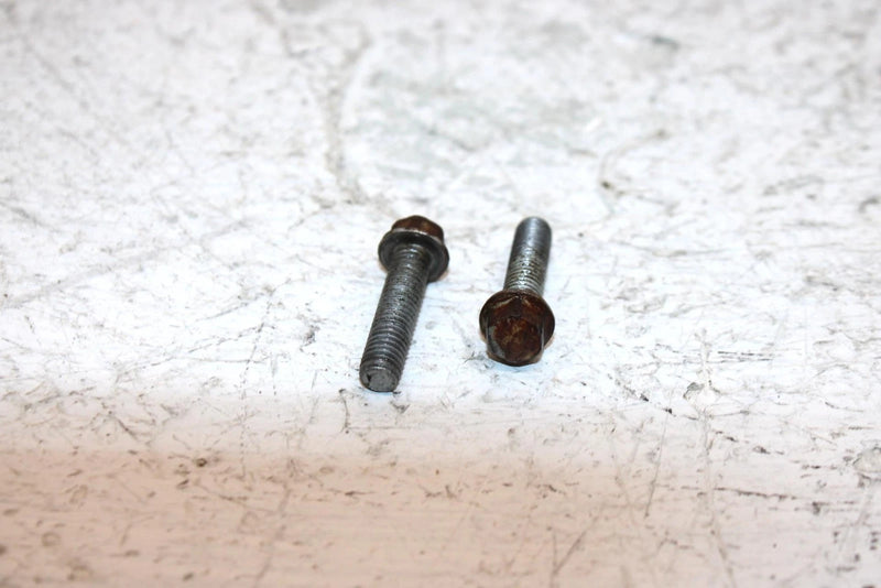 1998 Kawasaki Bayou 300 Oem Oil Filter Cover Bolt Pair 132BD0625 AK17