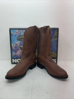 New Men’s Brown Nocona Cowboy Boots. 73268 10 3 E. 6-82