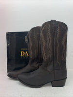 New Men’s Brown Dan Post Cowboy Boots. 2293 9 E W. 4-82