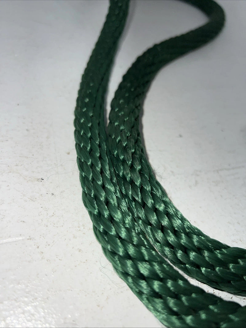 New Tough 1 Green 4” Poly Draft Lead Rope #51-3010 M-510
