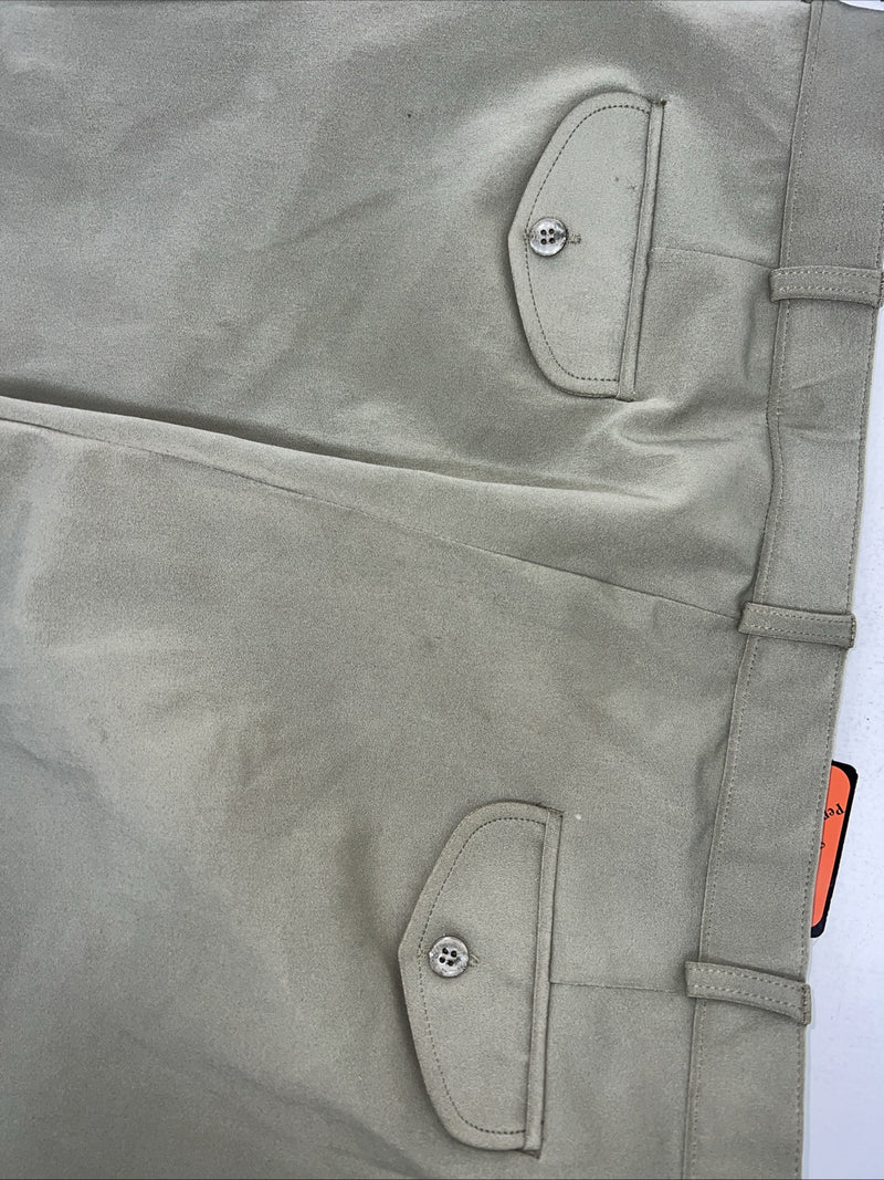 New Men’s Ovation Green English Riding Breeches. 44 L 015361 C-45