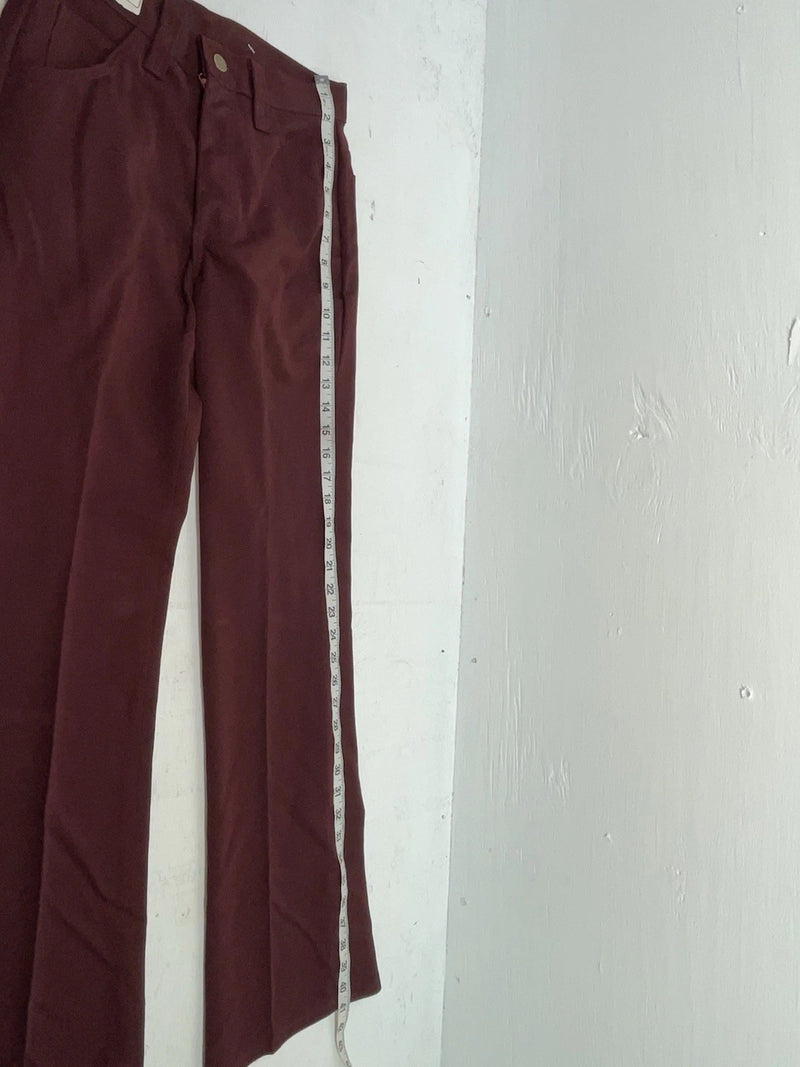 New Vintage Red Lee Polyester Pants #2004061 3A-85