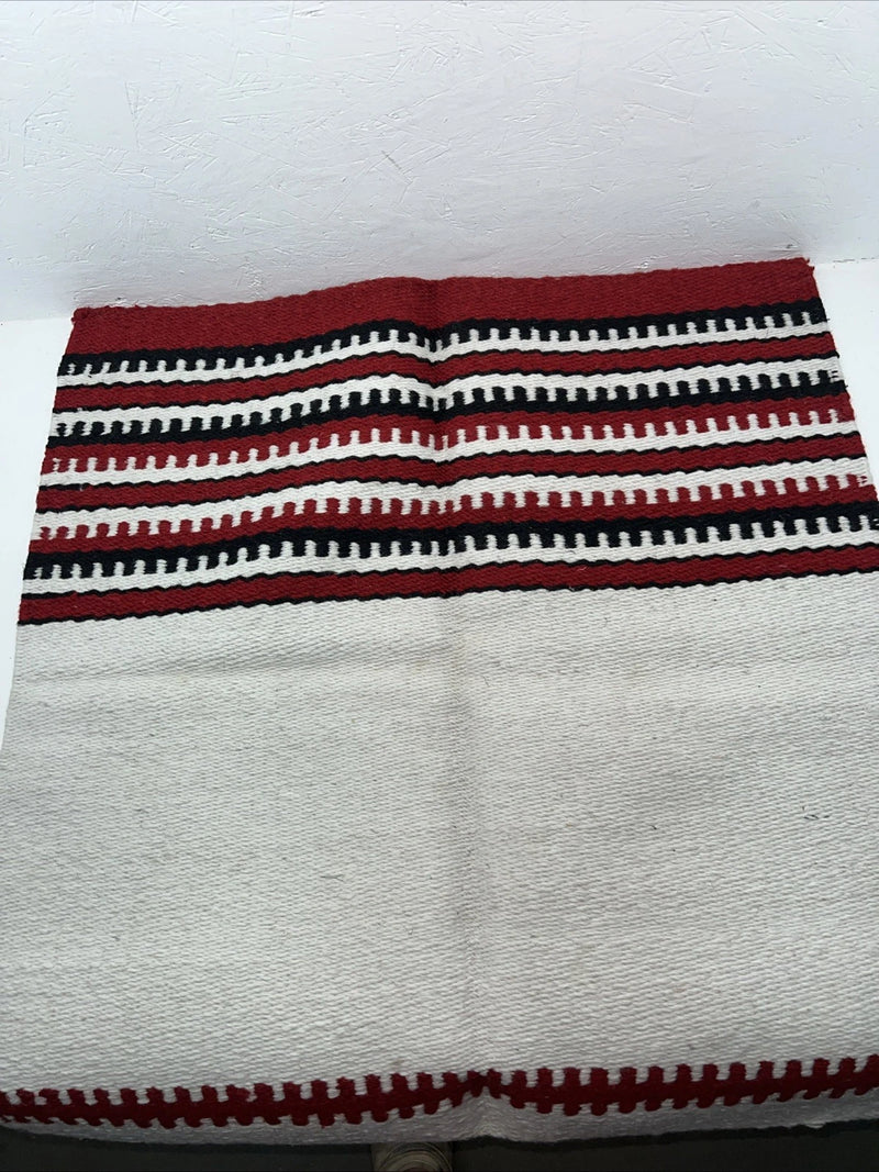 New Red White Show Saddle Pad Blanket 34x36 #31639 Pad-30