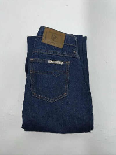 New Women’s Diamond Cut Gusset Slim Fit Denim Jeans. 3/4x34 L-16