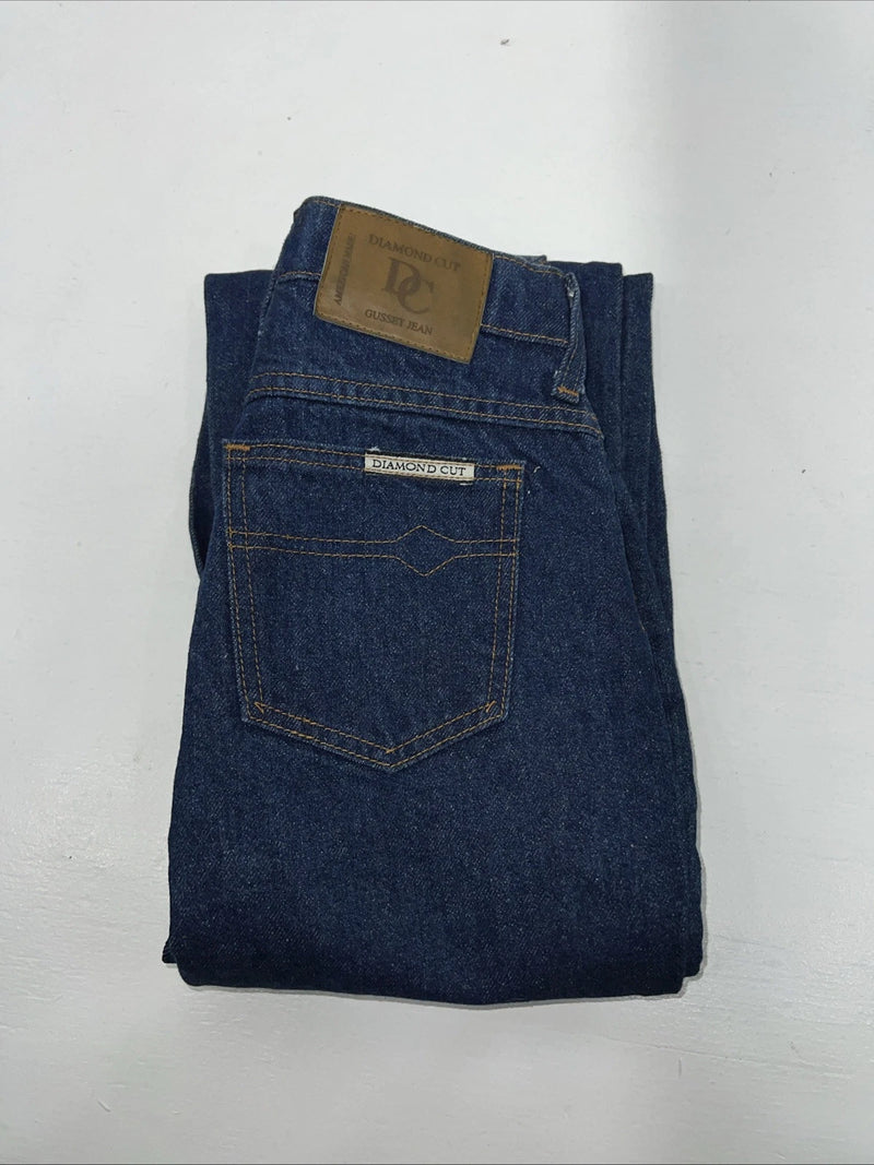 New Women’s Diamond Cut Gusset Slim Fit Denim Jeans. 3/4x34 L-16