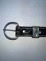New Black Genuine Leather Western Express Tooled 18” Belt #XK101 NN-70