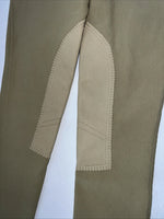 New Children’s Tan Ovation English Riding Breeches. 460898 16 D-103
