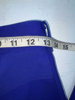New Vintage Blue Polyester Pants VV-45