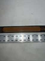 New Brown Black Perkies Hand Tooled Genuine Leather Belt 30” #7512 W-11