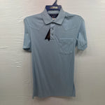 New Men’s Panhandle Slim Blue short sleeve polo Small B-59