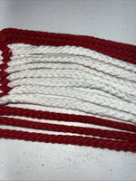 New Red White ABETTA 15 Strand 28” Cinch U-21