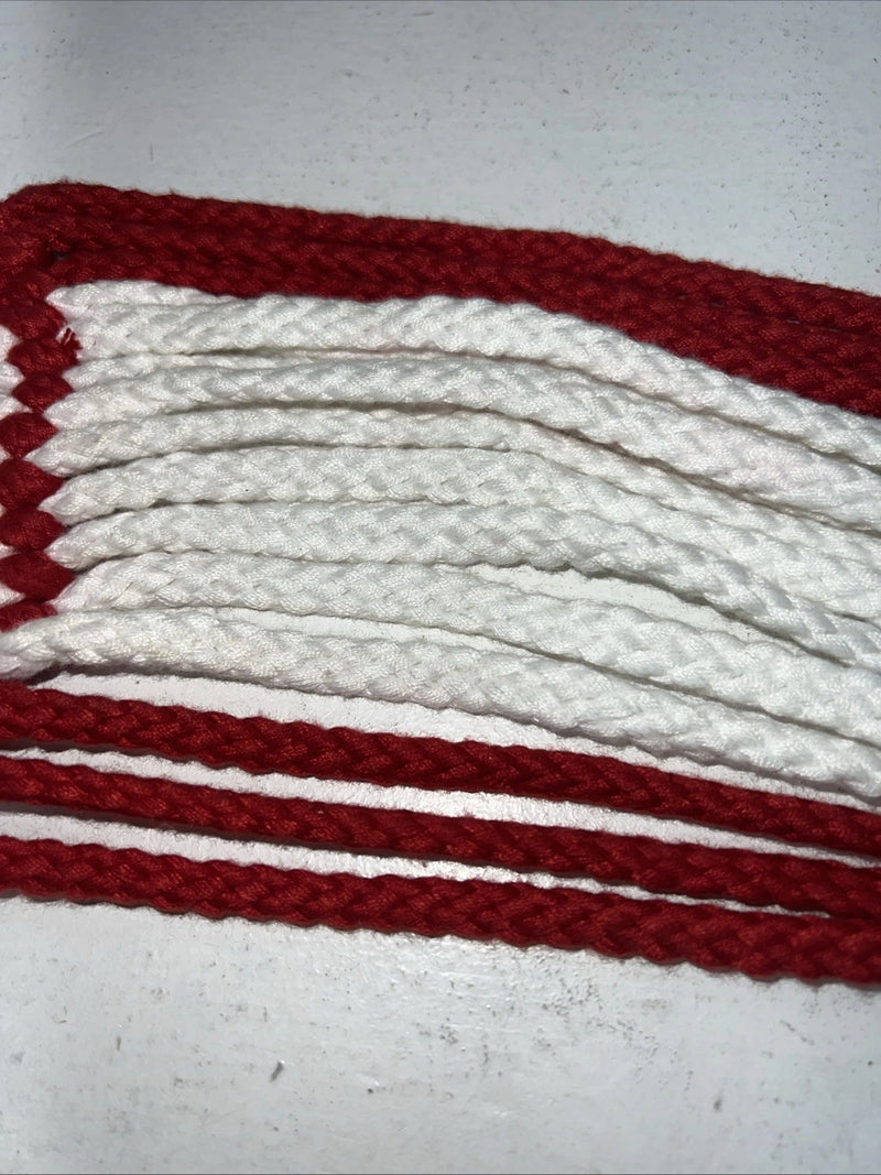 New Red White ABETTA 15 Strand 28” Cinch U-21