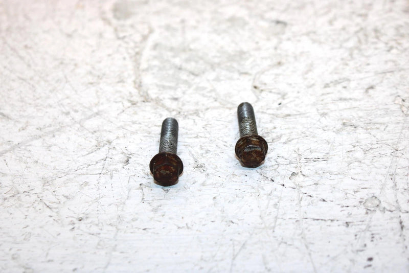1998 Kawasaki Bayou 300 Oem Oil Filter Cover Bolt Pair 132BD0625 AK17