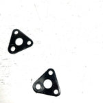 84 Suzuki Quadrunner 185 LT185 OEM Front Mounting Plate Pair 41911-19800 AS39