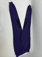 New Women’s Purple Millers Knee Patch Schooling Sweatpants. XL D-45