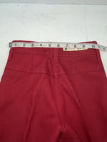 New Vintage Red Dickson Jenkins Polyester Pants #9928 3A-111