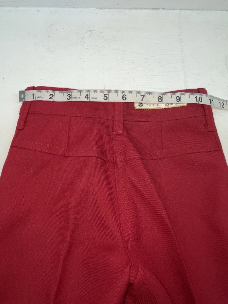 New Vintage Red Dickson Jenkins Polyester Pants #9928 3A-111