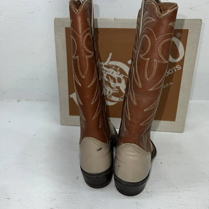 New Women’s Brown Texas Brand Cowboy Boots. 59 5.5 5 1/2 N. 20-86