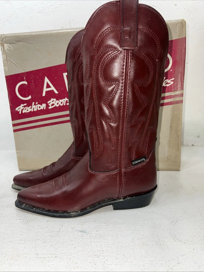 New Women’s Red Capezio Cowboy Boots. L553 6 M. 19-34