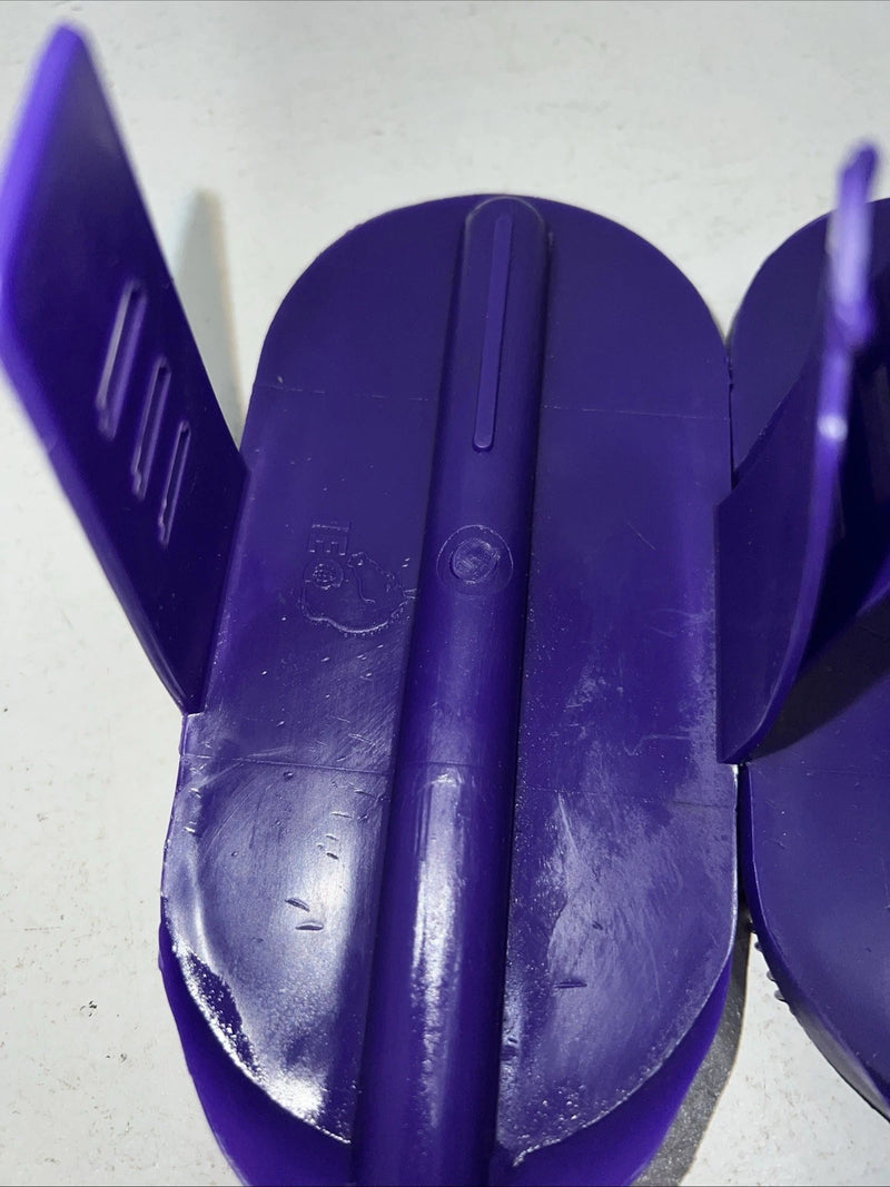 New Purple Hose Hook Up Horse Bath Brush Set Of 2 F-501