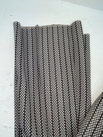 New Vintage Black And White Checkered Panhandle Slim Polyester Pants #8042 SS-71