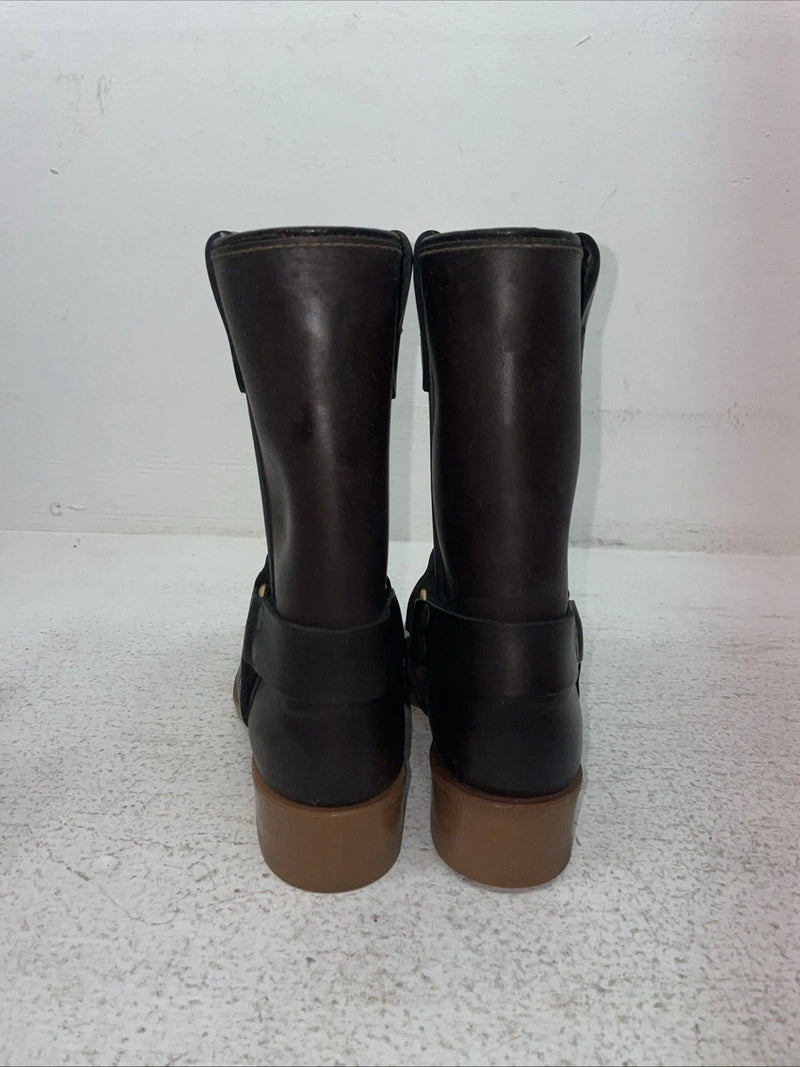 New Kids Brown Rodeo Cowboy Boots. 2344 13 D. 23-52