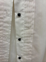 New Women’s Wrangler White Design Long Sleeve Button Up Size XL TT-139