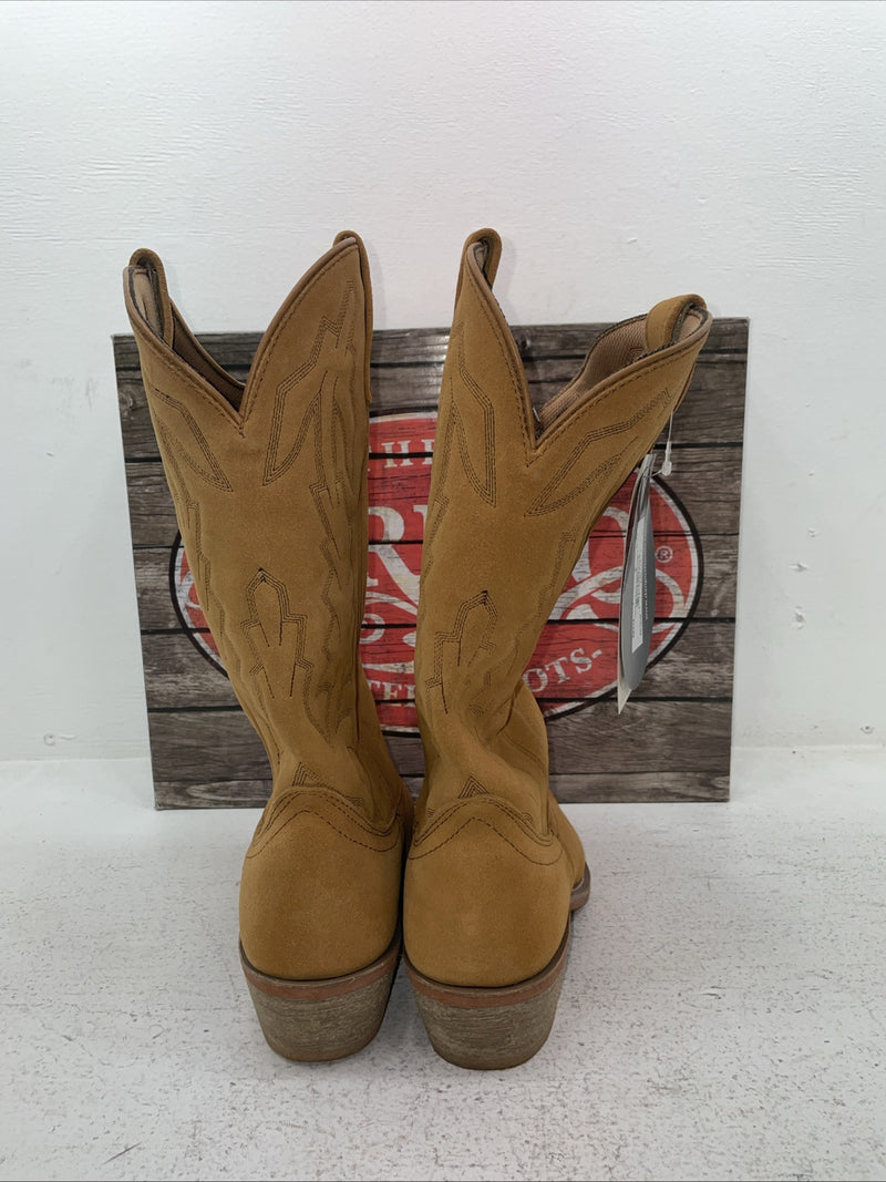 New Men’s Brown Laredo Cowboy Boots. 68216 9 E W. 4-88