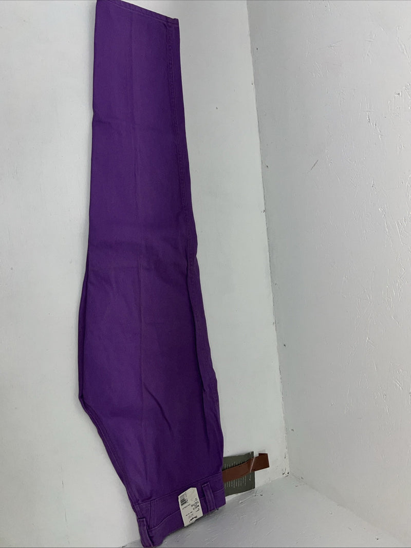 New Women’s Purple Wrangler Silverlake Relaxed Fit Denim Jeans. 15/16x34 P-13