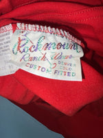 New Vintage Red Rockmount Polyester Pants VV-89